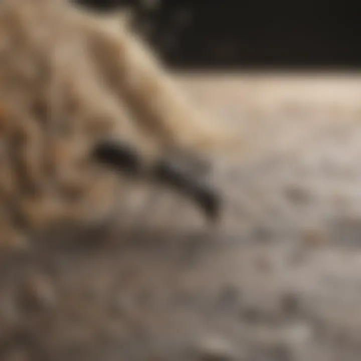 Strategic Application of Borax for Ant Elimination Sprinkling borax powder along carpenter ant trails