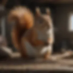 Squirrel in Basement