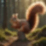 Ancient Origins of Squirrel Mace Illustration of ancient squirrel mace origins