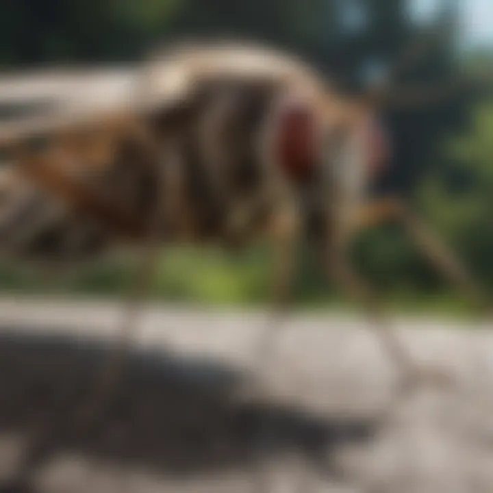 Harnessing Technology for Mosquito Control Innovative technology in action for mosquito population control, such as drones or traps.