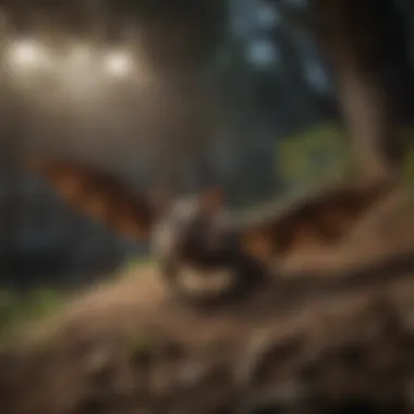 Visual representation of bat habitats