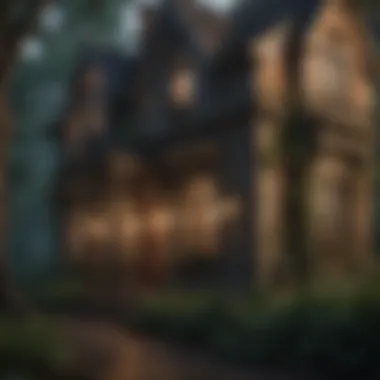 Example of habitat modifications around a home