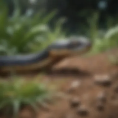 Natural Deterrents for Snakes Natural deterrents for snakes in a garden setting