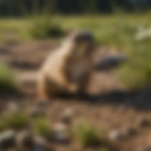 Natural deterrents for ground squirrels