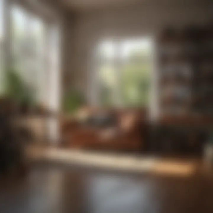 Organized and Clean Home Environment A clean and organized residential space devoid of spider webs