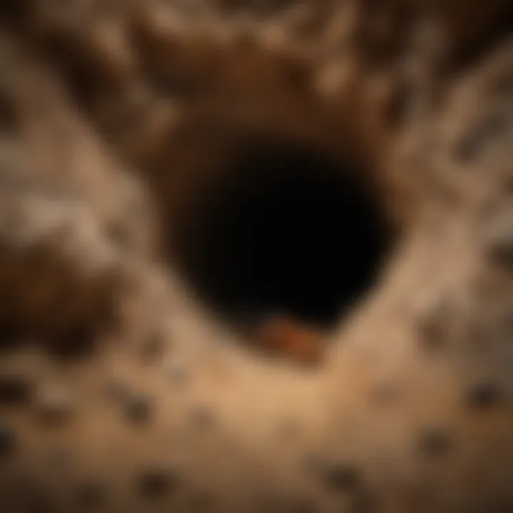 Meticulous Subterranean Termite Tunneling System Subterranean Termite Tunneling System