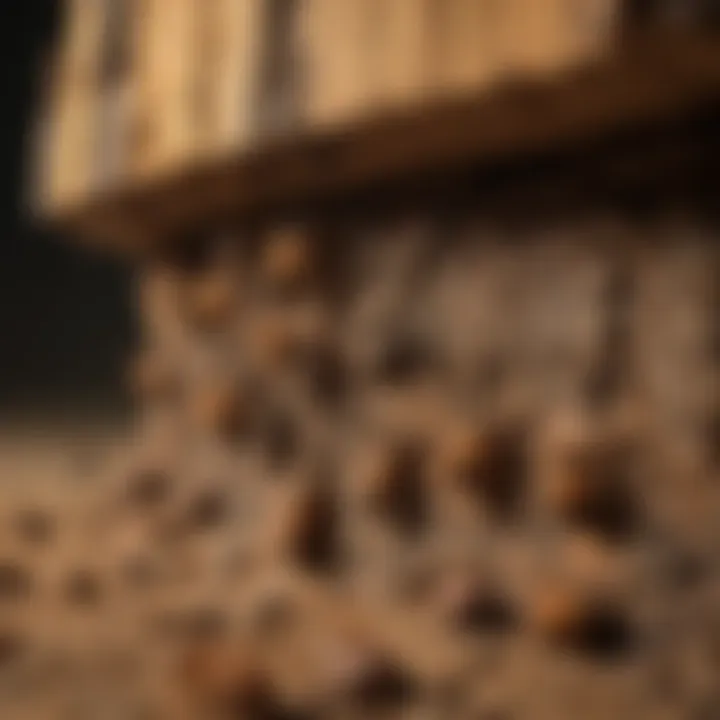 Subterranean Termite Wood Damage