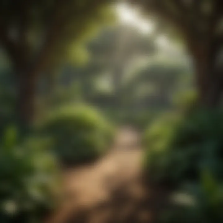 Lush Greenery as Natural Pest Repellent