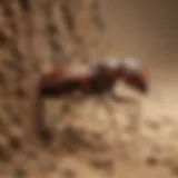 Illustration depicting intricate termite behavior