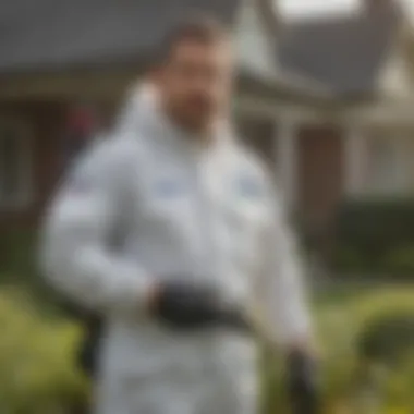 Arrow Exterminators team using eco-friendly pest control methods in Dublin, GA