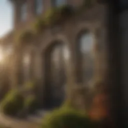 Detailed view of Termimesh installation in a residential setting