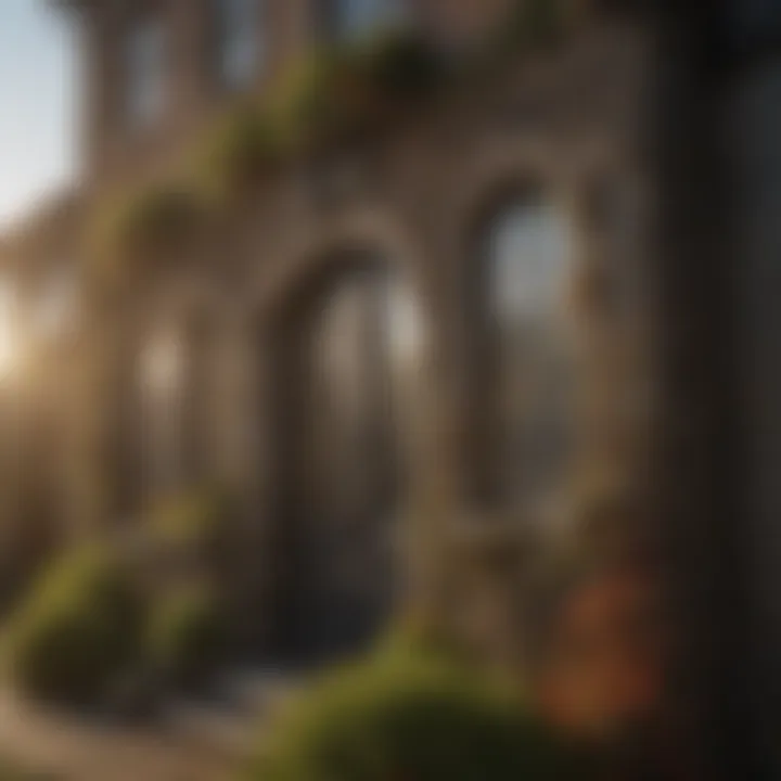 Detailed view of Termimesh installation in a residential setting