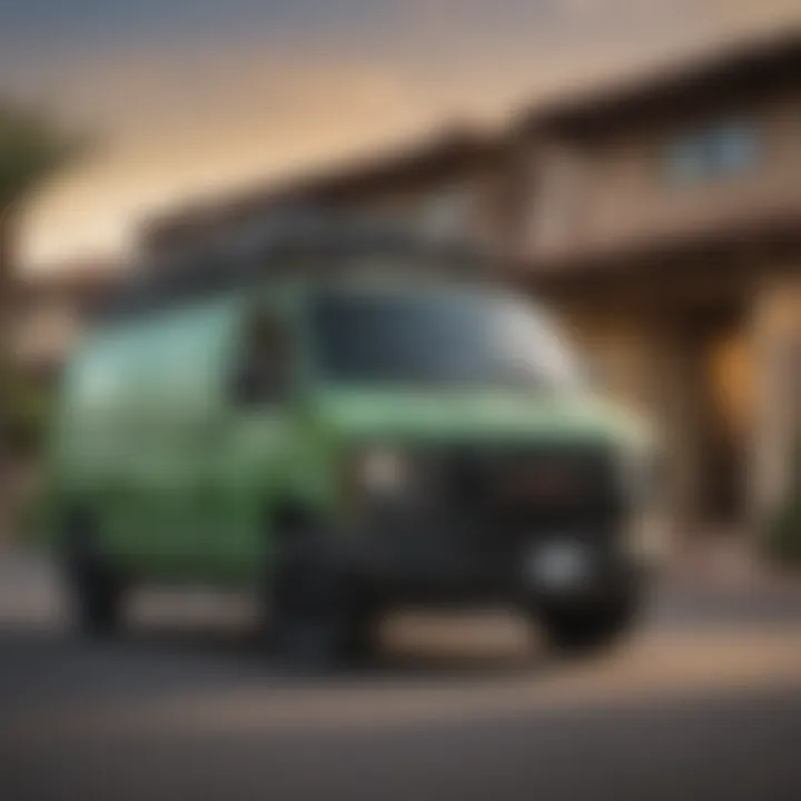 Terminix Pest Control Service Van in Glendale AZ