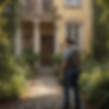 Thorough Property Assessment Terminix SF technician inspecting property
