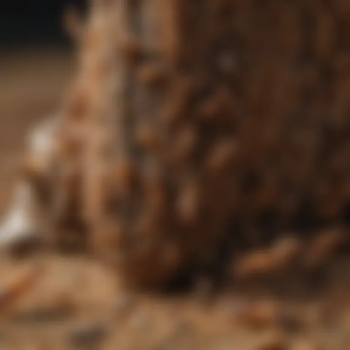Termite colony dynamics in action