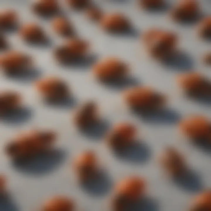 Diagram illustrating the life cycle of bed bugs