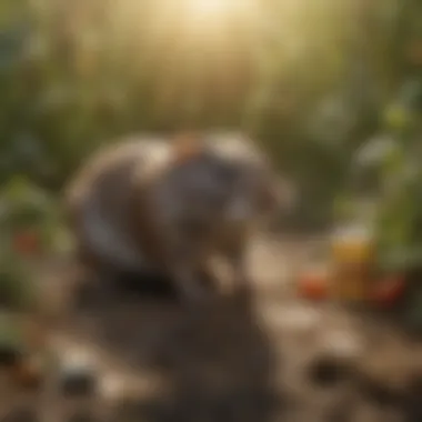 Pesticide Formulations Targeting Voles A close-up of various pesticide formulations used against voles