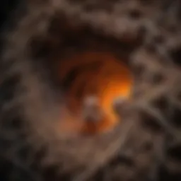 Infrared Vision of Termite Nest