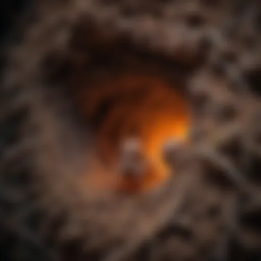 Infrared Vision of Termite Nest