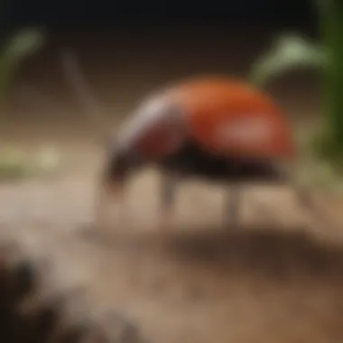 Tick Lifecycle Infographic Showing Stages