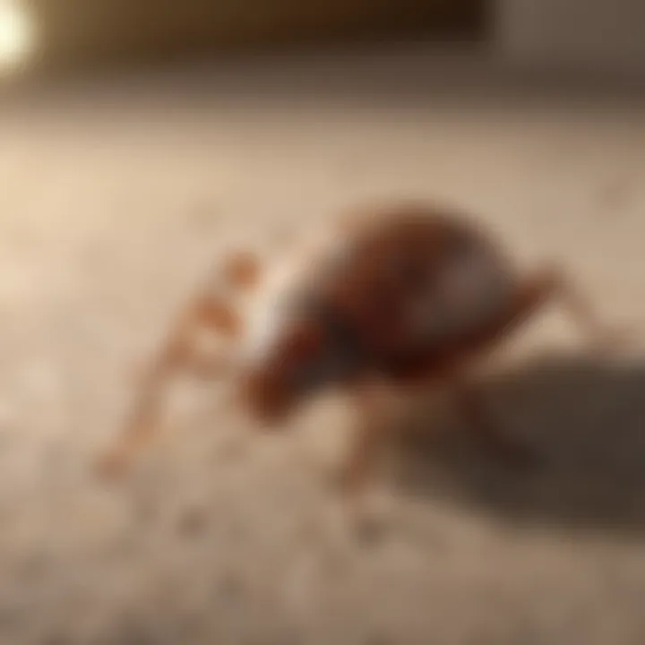 Diagram illustrating effective treatment options for bedbug control