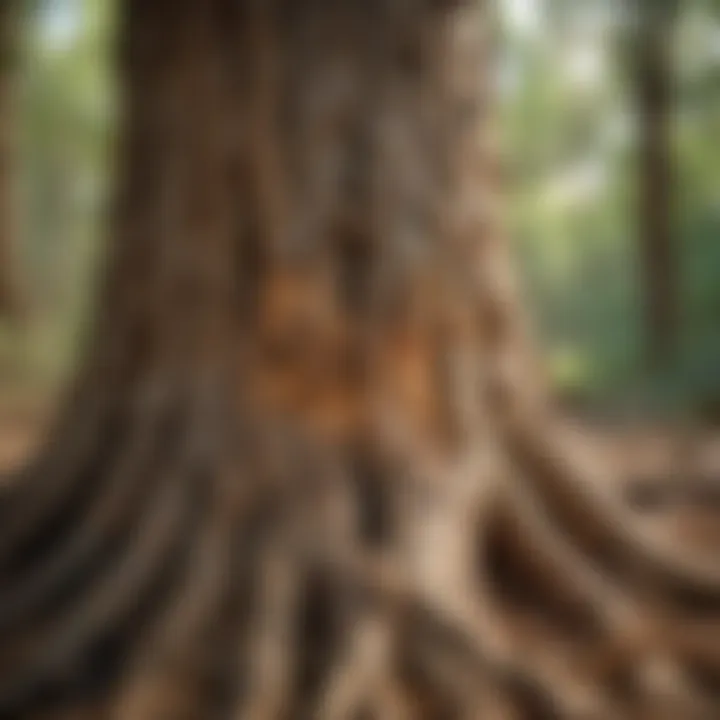 Tree Damage from Termite Infestation