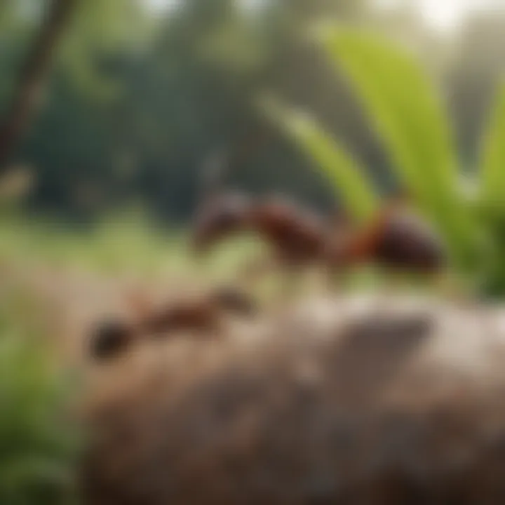 Ecological importance of ants in the ecosystem