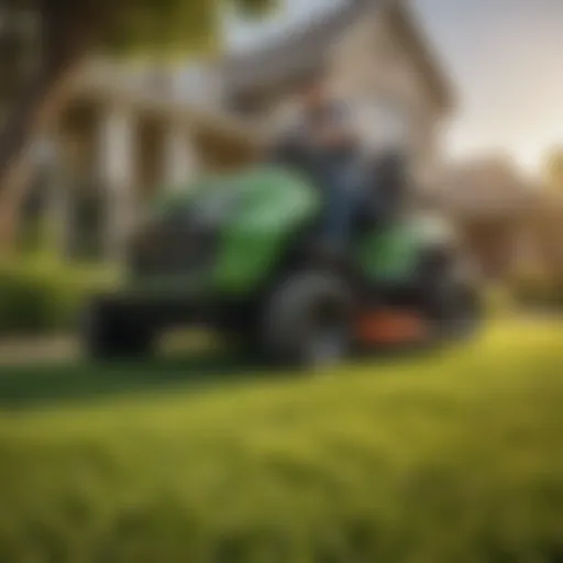Green lawn care service by TruGreen in Denton, TX