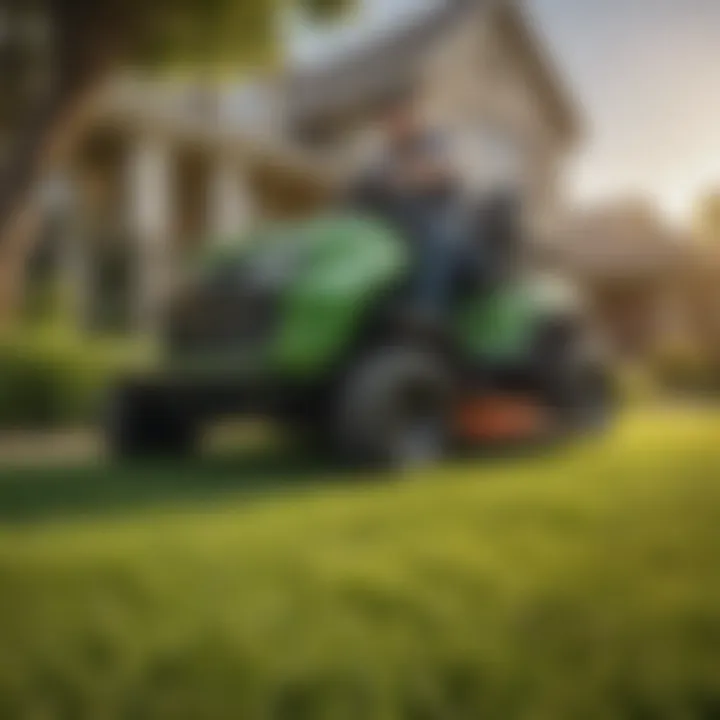 Green lawn care service by TruGreen in Denton, TX