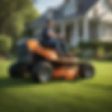 Illustration of lawn care services offered