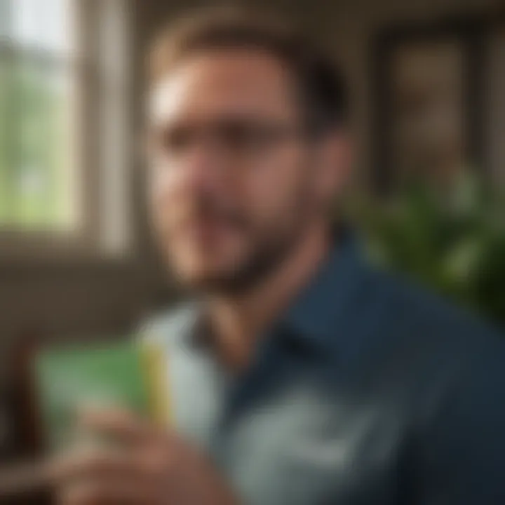 Happy Customer Reviewing TruGreen Dallas