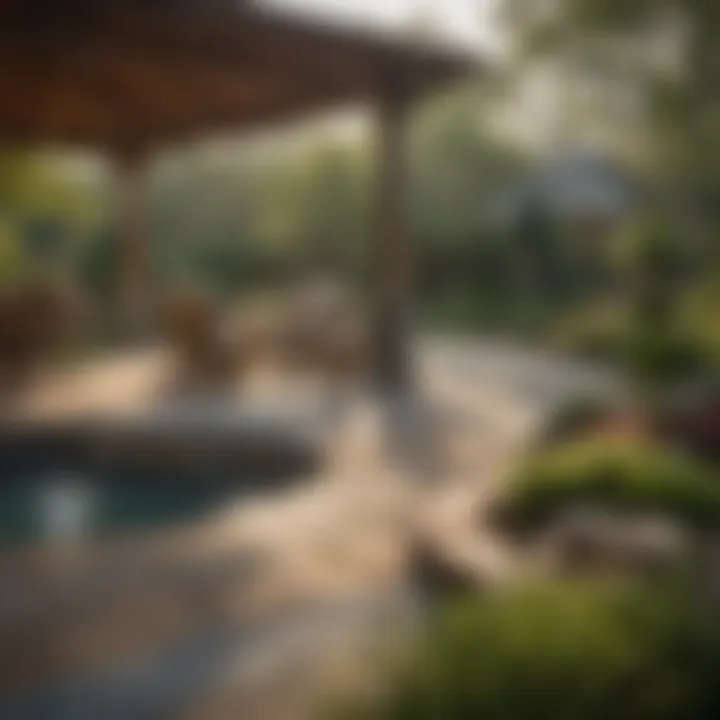 Enhanced Outdoor Living Spaces Beautifully landscaped garden in Evans GA