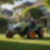 Lush green lawn maintained by TruGreen Hamilton