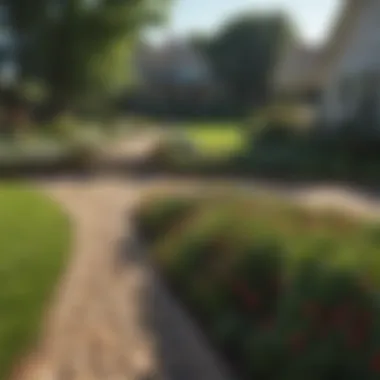 Beauty and Longevity in Freehold Yards Before and after comparison of a transformed yard