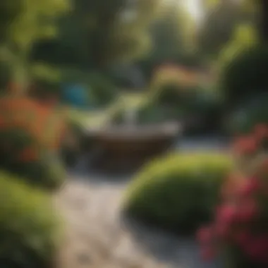 Tailored Approaches for Outdoor Spaces Vibrant flowers in a well-maintained garden