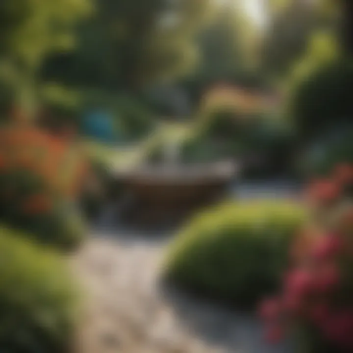 Tailored Approaches for Outdoor Spaces Vibrant flowers in a well-maintained garden