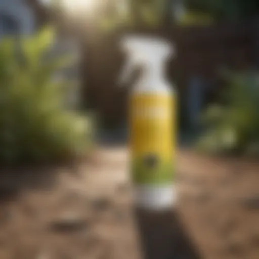 Natural Flea Repellent Spray for Yard