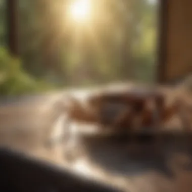 Serenity with Spider Repellent Illustration Spider-Free Living Space