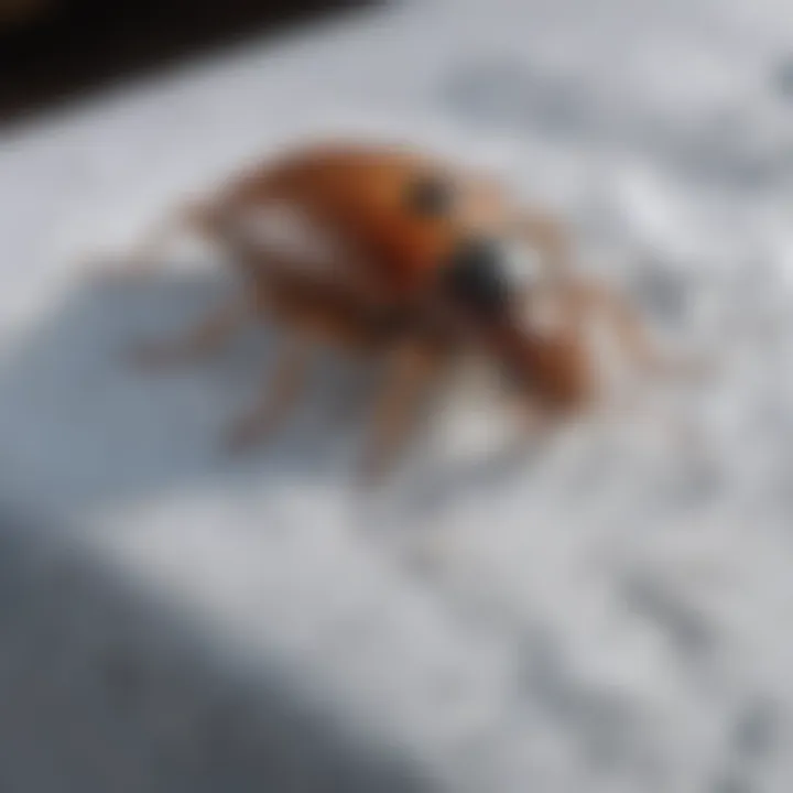 Bed bug control precaution with frozen items