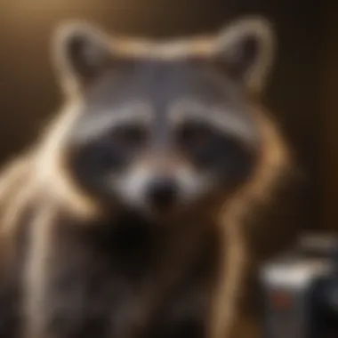 Ultrasonic Raccoon Repellent Device