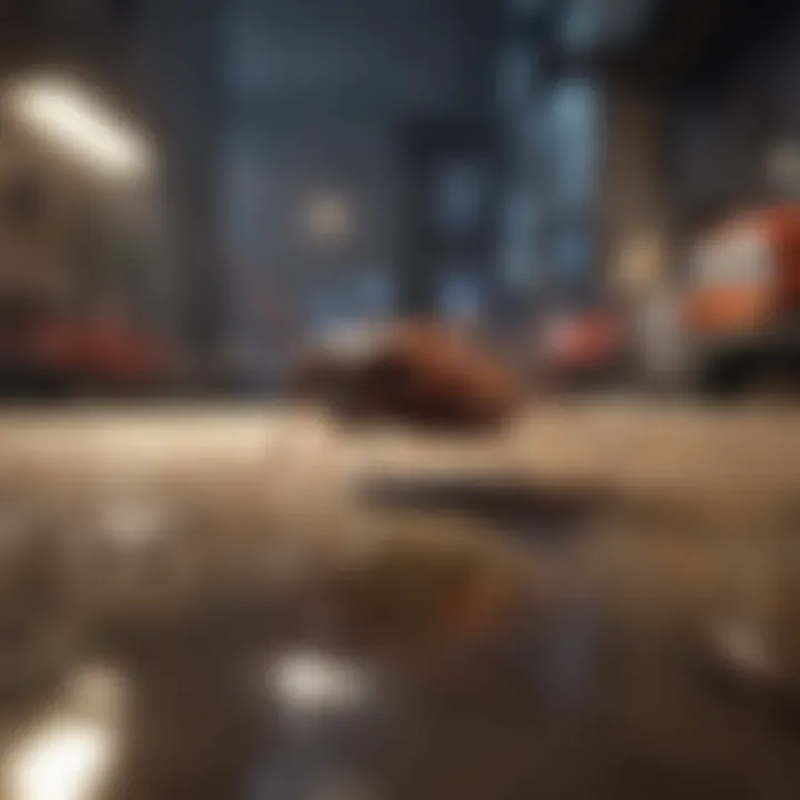 Visual representation of safety considerations and environmental impacts