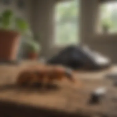 Environmental Impact of Pest Control Diagram showing the environmental impact of traditional pest control methods