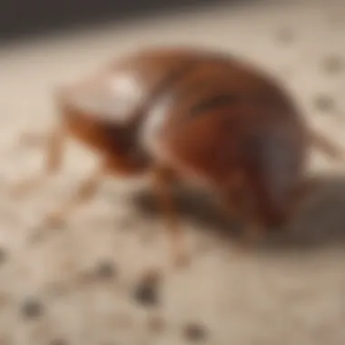 Life Cycle of Bed Bugs Diagram illustrating the life cycle of bed bugs