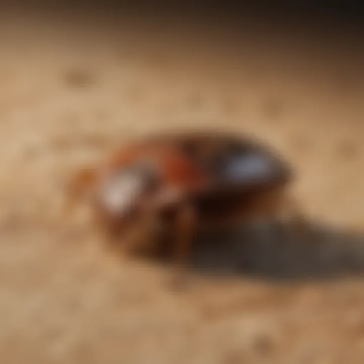 Visual guide to detecting bed bugs in wood