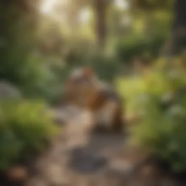 Creating a Chipmunk-Free Outdoor Space A well-maintained garden area free from chipmunks