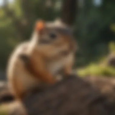 Expert Insights on Chipmunk Management A wildlife expert discussing chipmunk management strategies