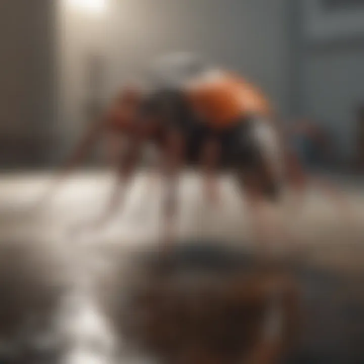 Safety measures when using pest control products