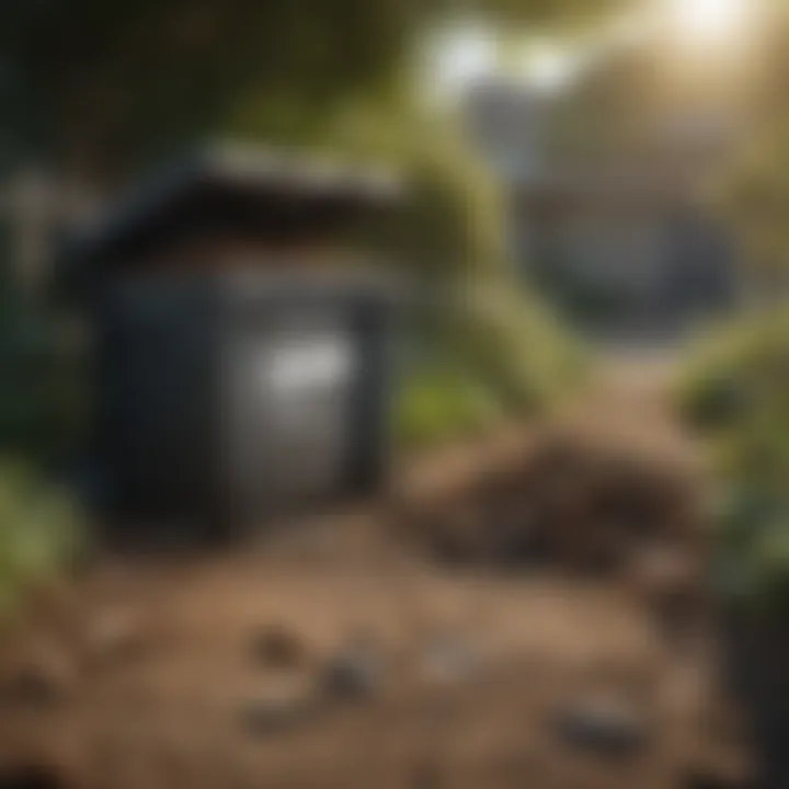The Role of Compost Bins in Rodent Attraction Compost bin inviting pest presence