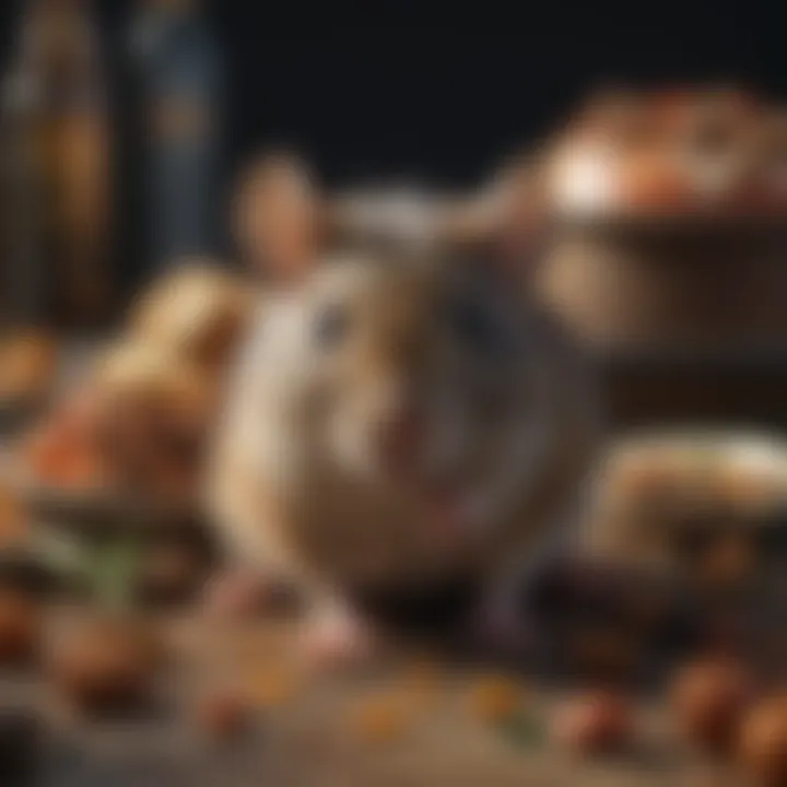 How Discarded Food Attracts Rodents Close-up of discarded food attracting rodents