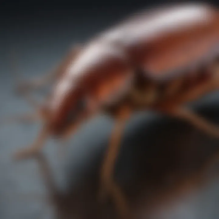 Active Ingredients in Gold Cockroach Gel Illustration of the active ingredients found in gold cockroach gel